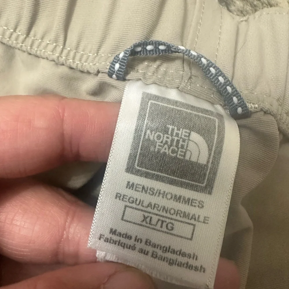 The North Face Men's Size XL Beige Paramount Peak Convertible Pants Outdoor
